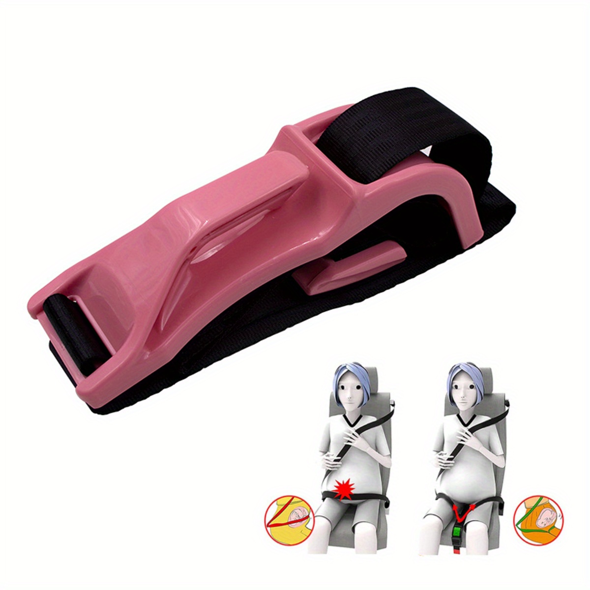 Maternity Seat Belt with Anti-Abdominal Compression