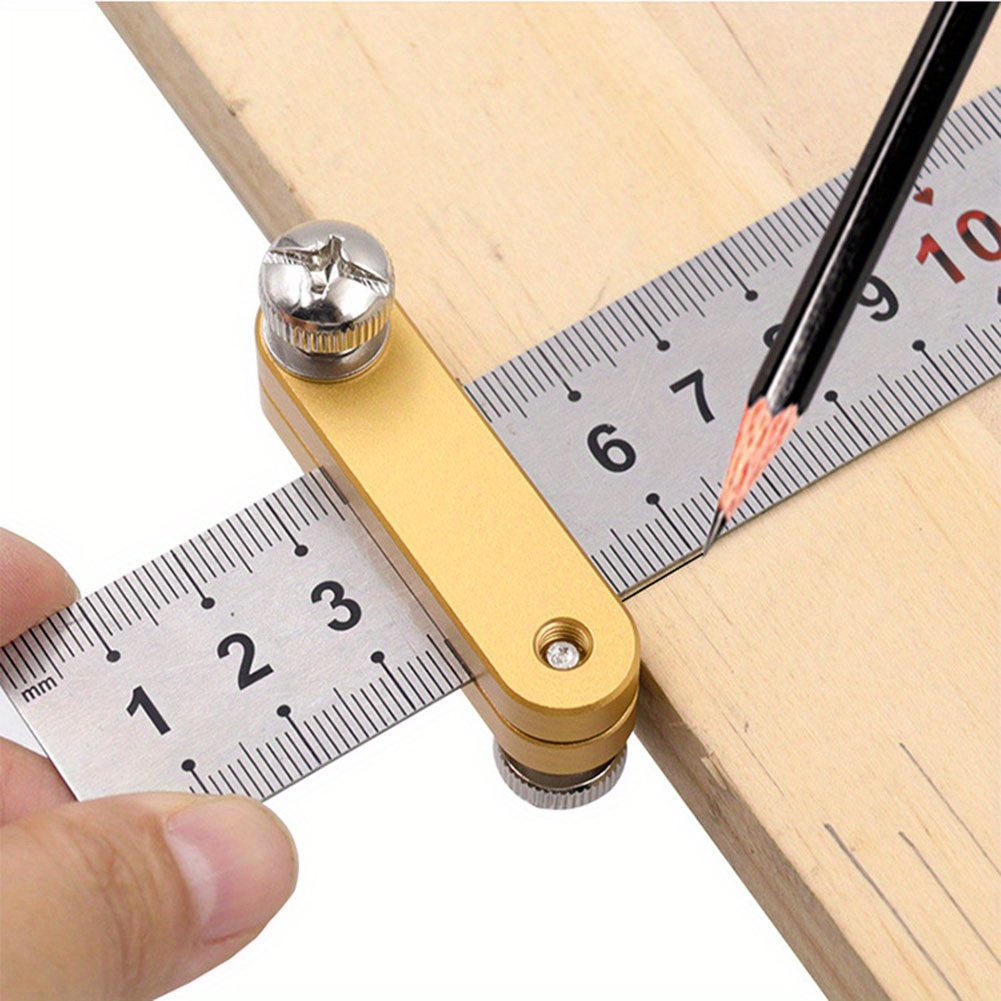 Steel Ruler Positioning Block: Perfect Woodworking Carpentry - Temu