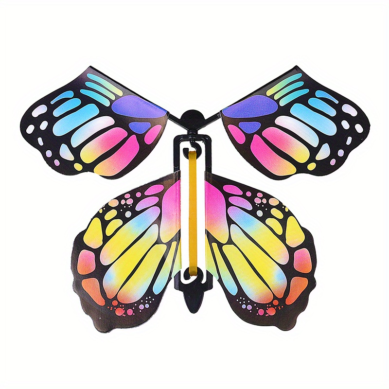 Mariposa Voladora Mágicas,Mariposas Magic,Flying Butterfly Toy,10pcs  Mariposas Voladoras,con Cuerda Mágica Cuerda Rota,para Regalos de
