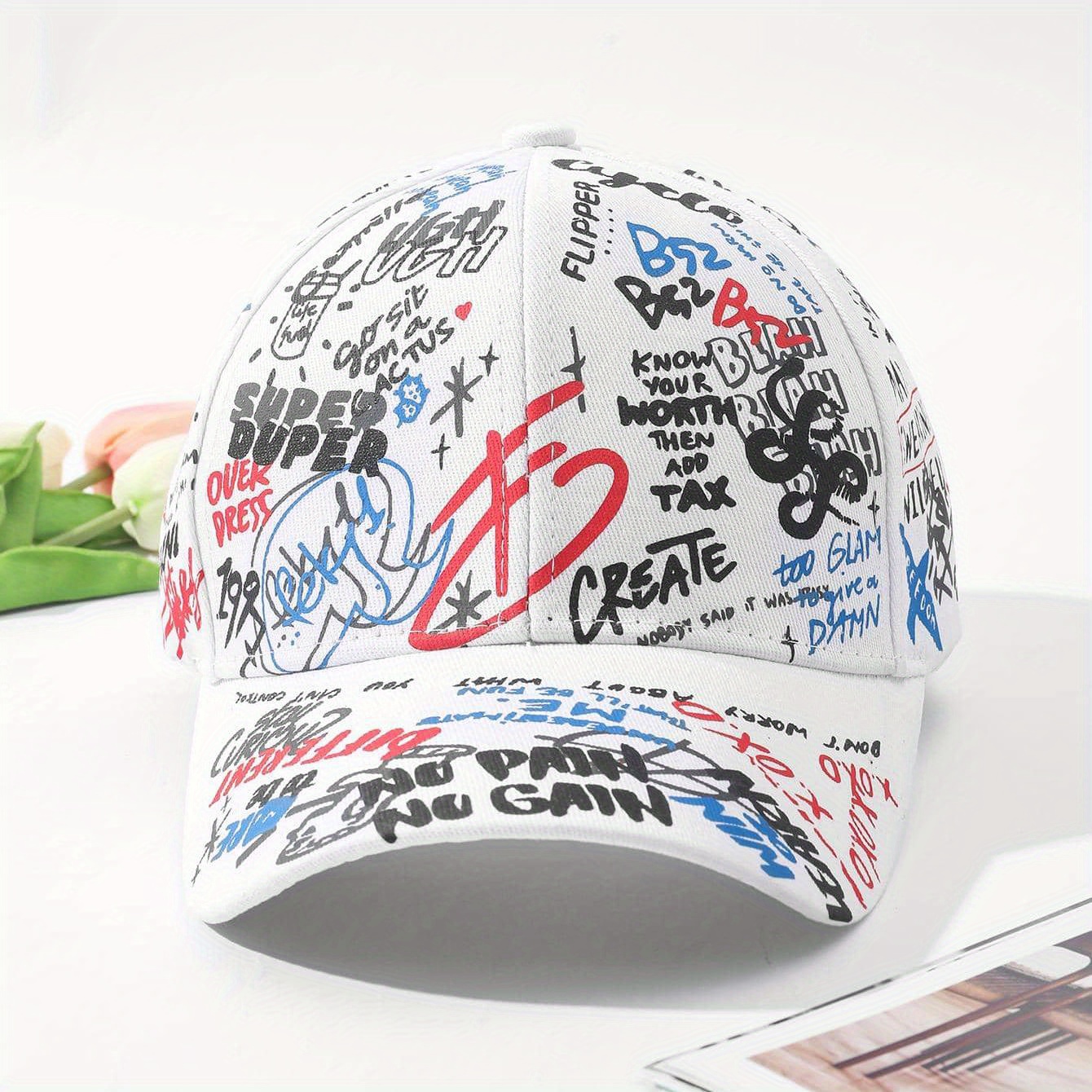 Men's Graffiti Baseball Cap