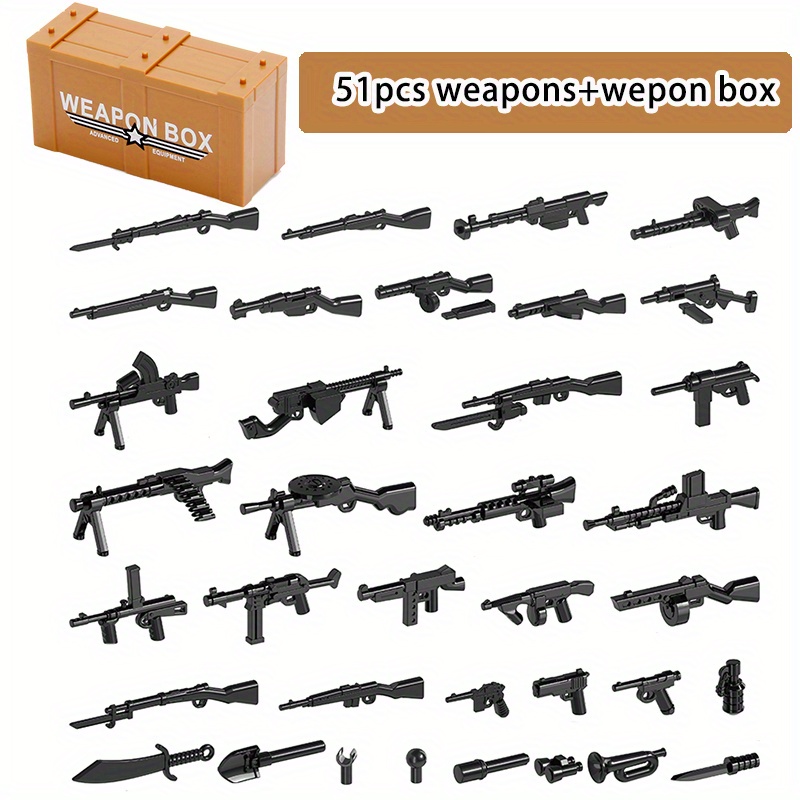 LEGO Military Box & Sets Guns & Equipment