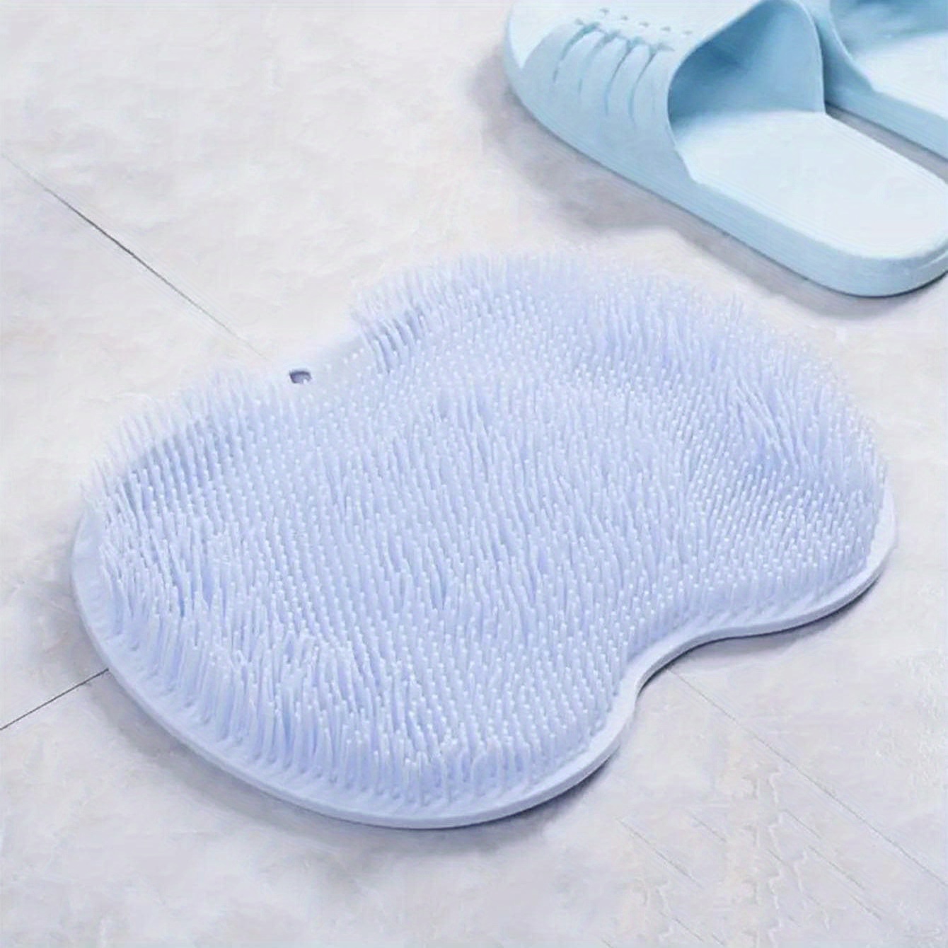 Shower Foot Back Scrubber Lazy Silicone Shower Pad Shower - Temu