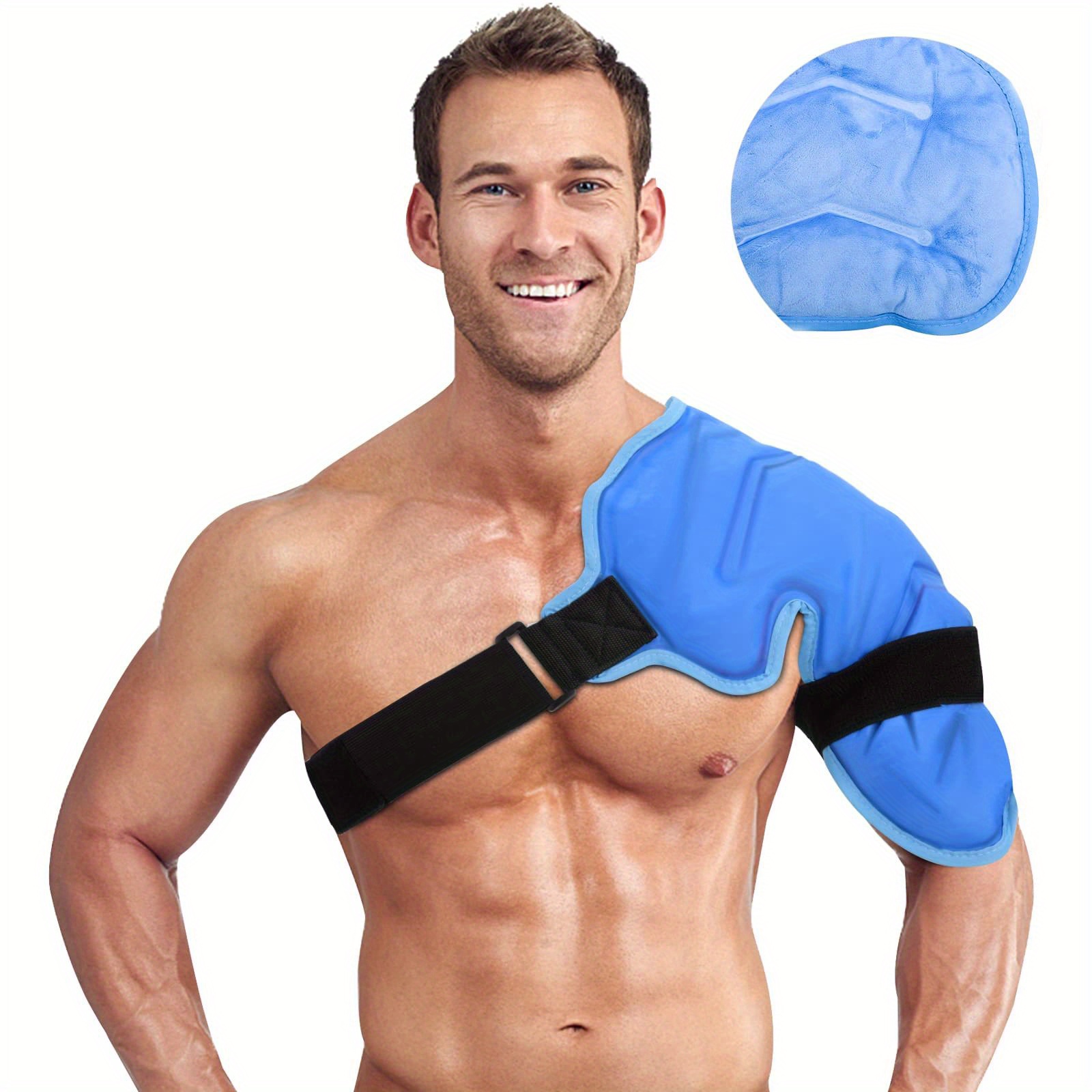 Shoulder Ice Pack Rotator Cuff Cold Therapy Reusable Ice - Temu