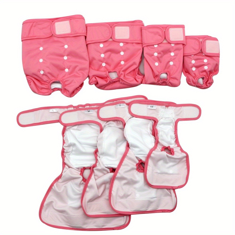 High Absorbency Reusable Female Dog Diapers Leakproof And Washable