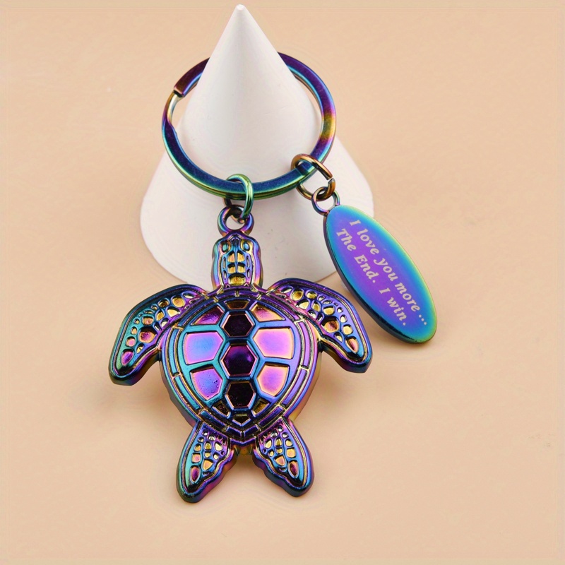 Five Color Turtle Awesome Keychain for Men, Creative Gift for Men,Men Gifts Ideas,Temu