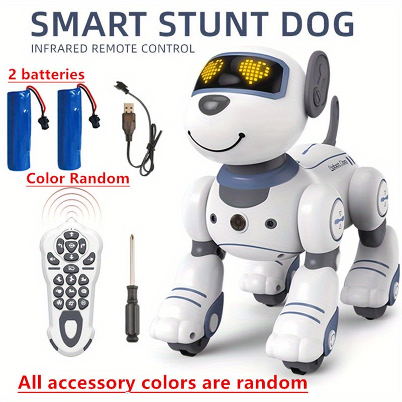 Interactive Remote Control Robot Dog: Stunts Gesture Sensing - Temu