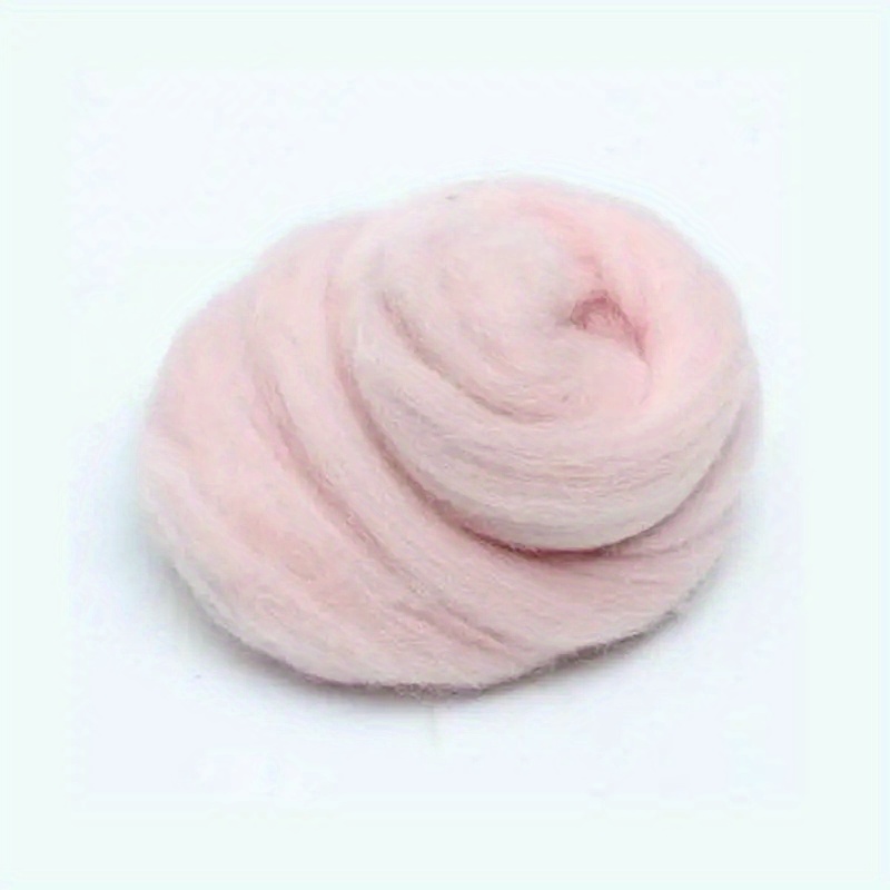 10g*8 /50g*1 Red Color Series Felting Wool Roving Wool Fibre For