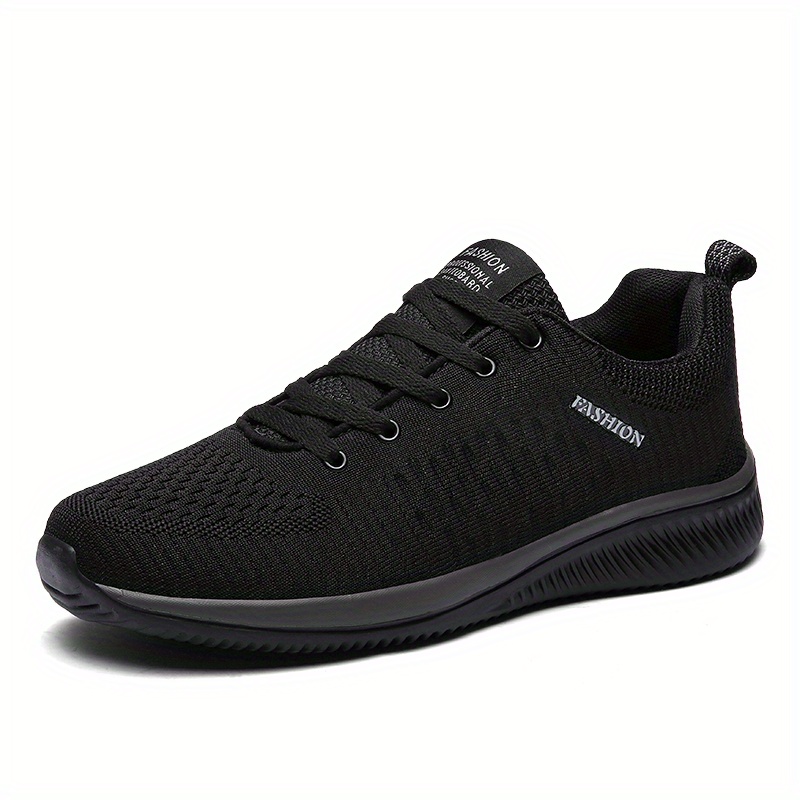 Men's Trendy Knitted Breathable Lightweight Comfy Sneakers For Running ...