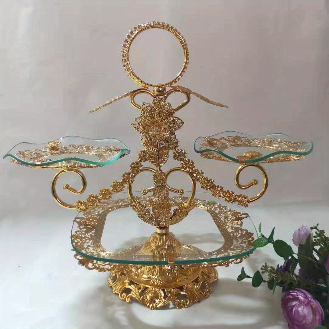 Fruit Tray, Cake Tray, Three Layer Fruit Tray, Fruit Display Stand