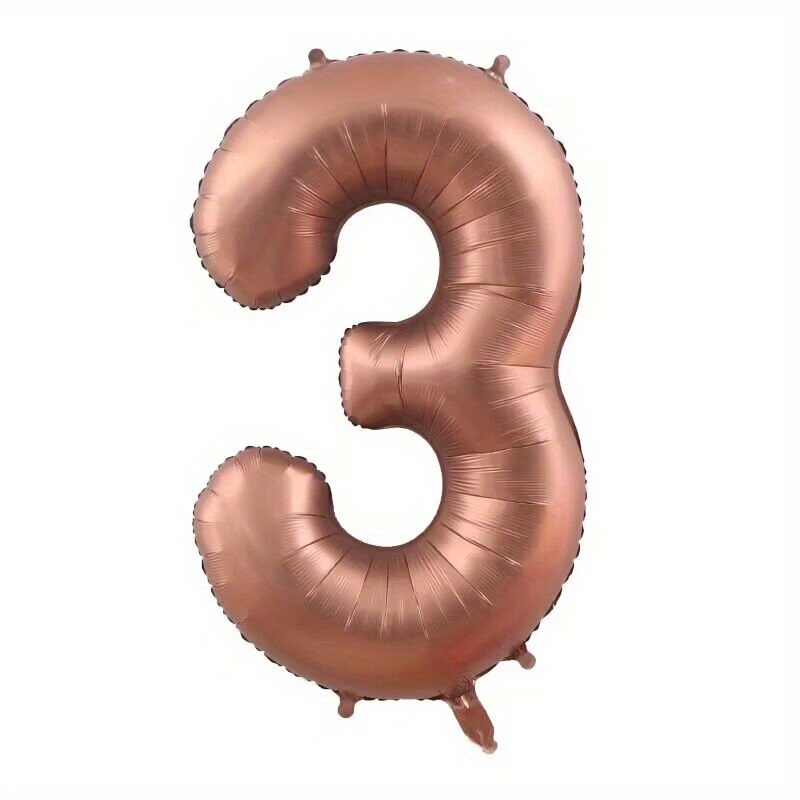 40 Inch Rose Gold Jumbo 2 Number Balloons Huge Giant Balloons Foil Mylar  Number Balloons for Birthday Party,Wedding, Bridal Shower Engagement Photo