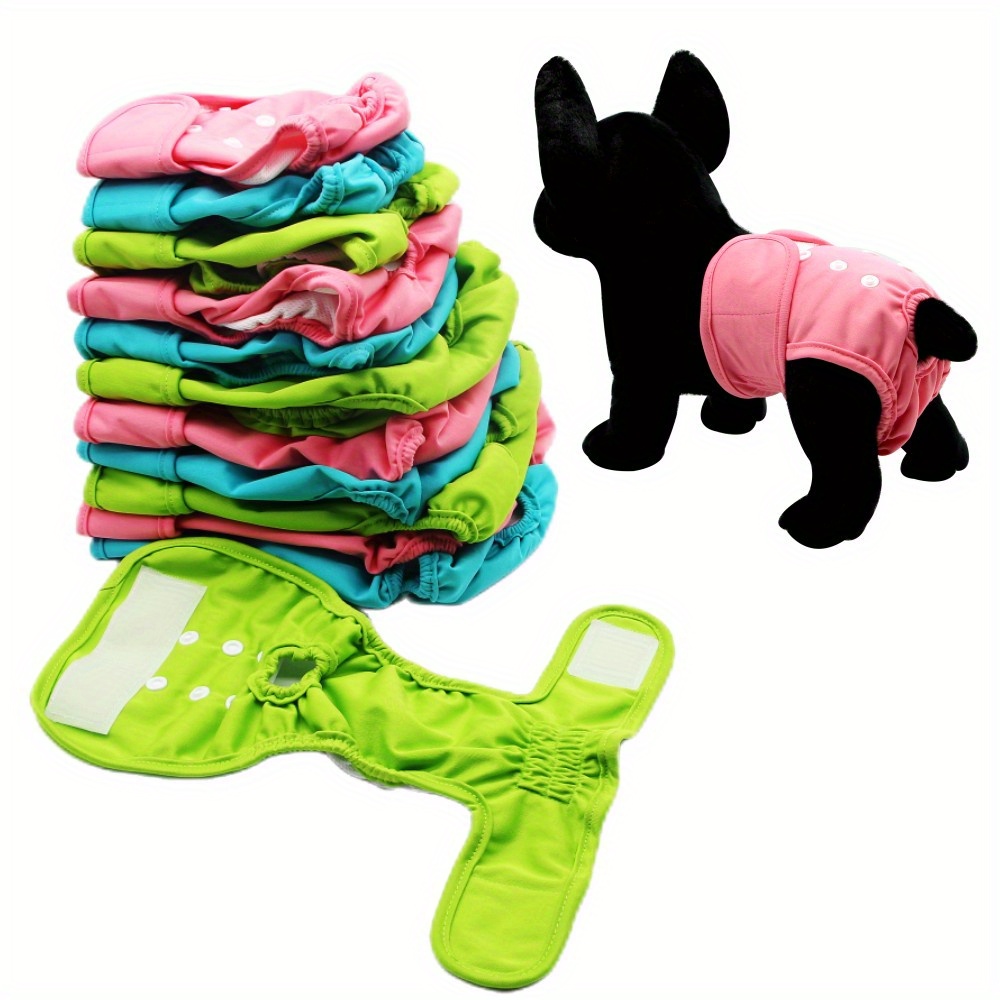 High Absorbency Reusable Female Dog Diapers Leakproof And Washable