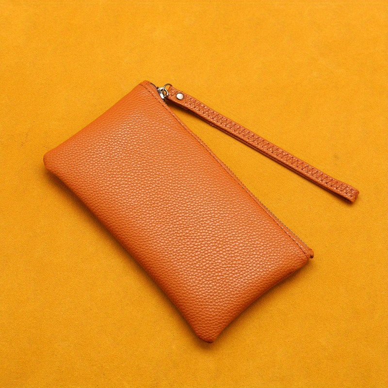 Lychee Pattern Zipper Shoulder Bag, Mobile Phone Cash Key Coin Cards  Shoulder Purse, Daily Storage Bag - Temu Belgium