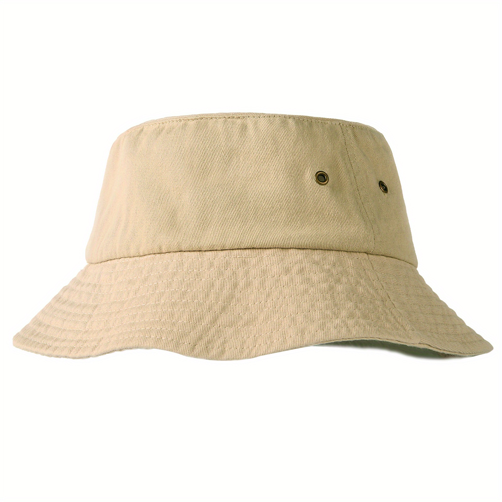 Ladies Bucket Hat Summer Women Sun Hat Wide Brim Beach Hat Adjustable  Bucket Hat Summer Hats Corduroy Hat (Beige, One Size)