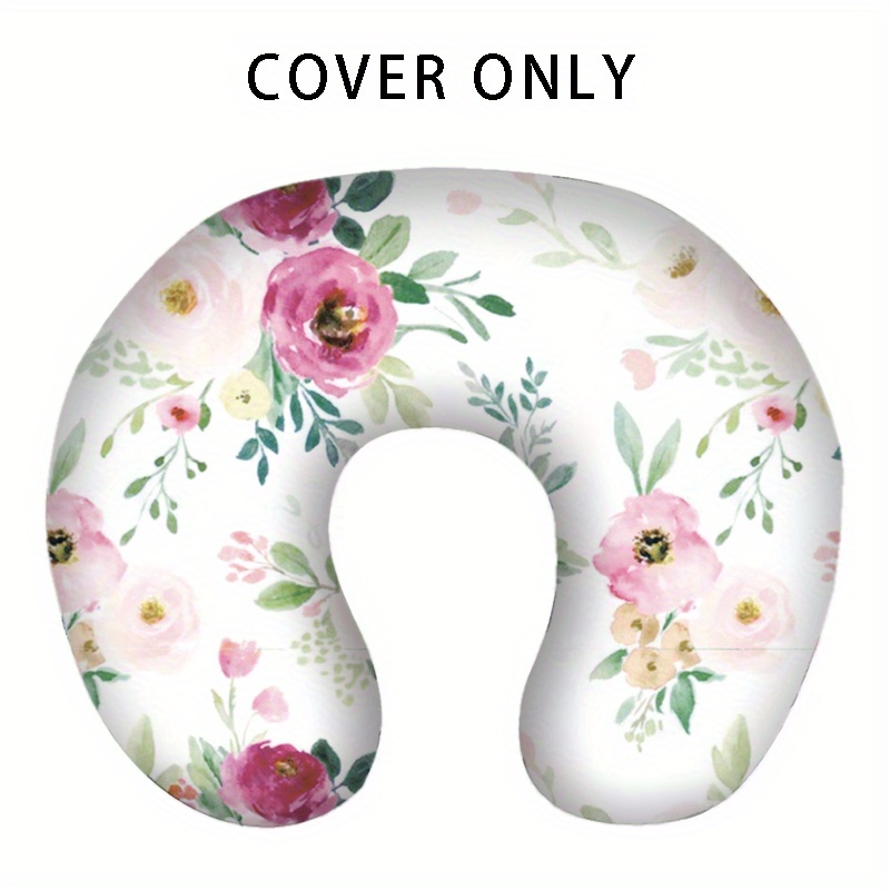 soft fabric nursing pillow cover   breastfeeding moms christmas halloween thanksgiving day gift details 0