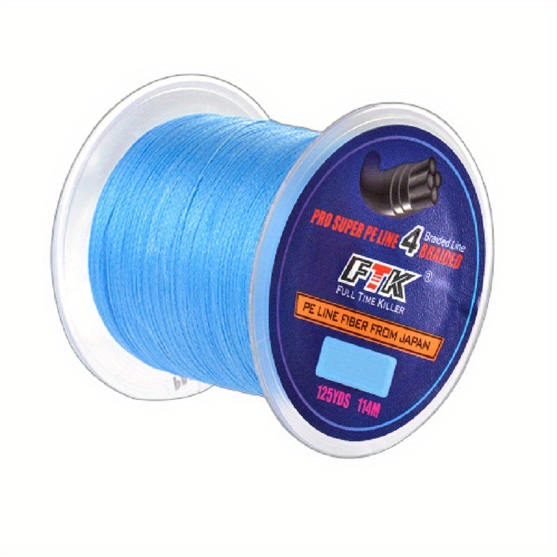 Durable 4 strand Braided Fishing Line Strong Abrasion - Temu