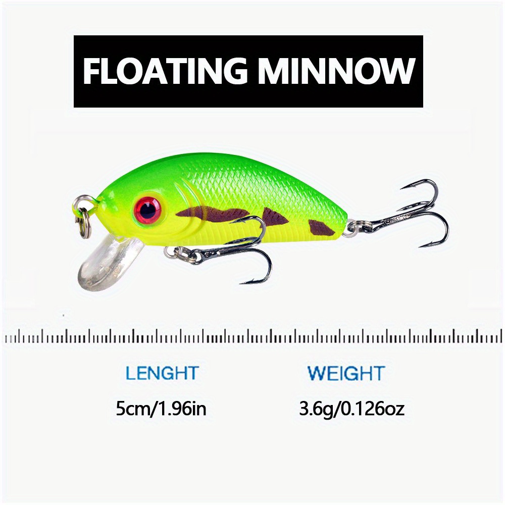 Micro Knife Minnow Fishing Lure Bait Artificial Plastic - Temu