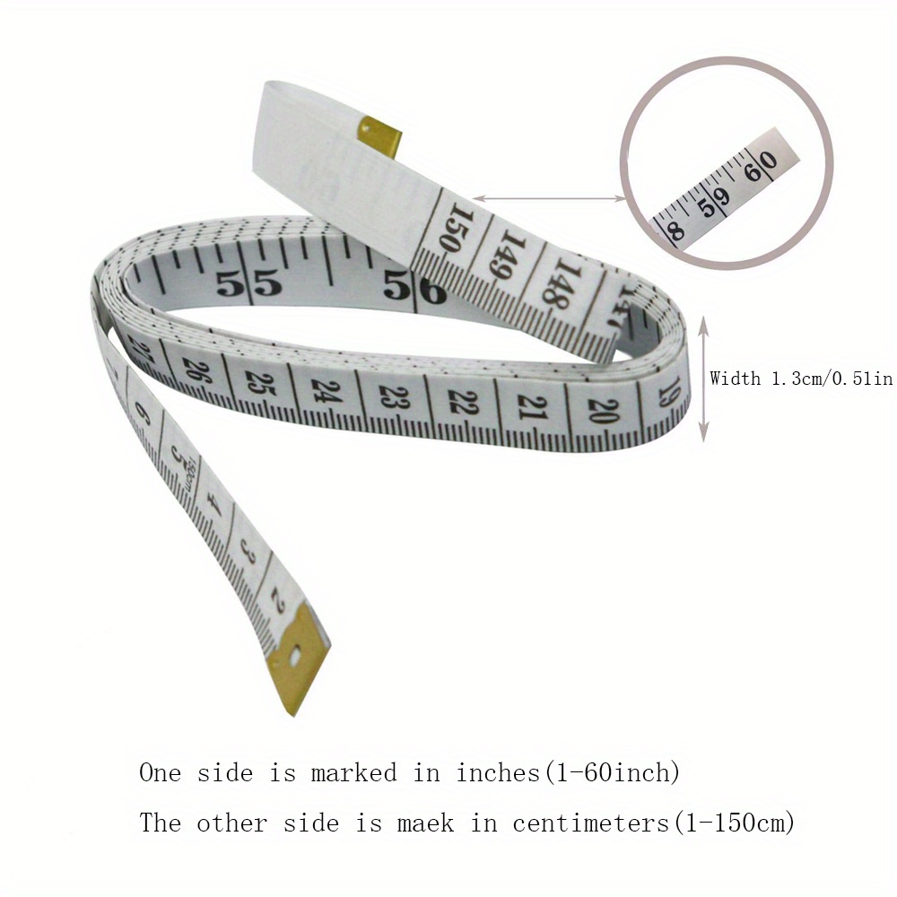 3-Pack Body Measuring Tape Ruler Sewing Cloth Tailor Measure