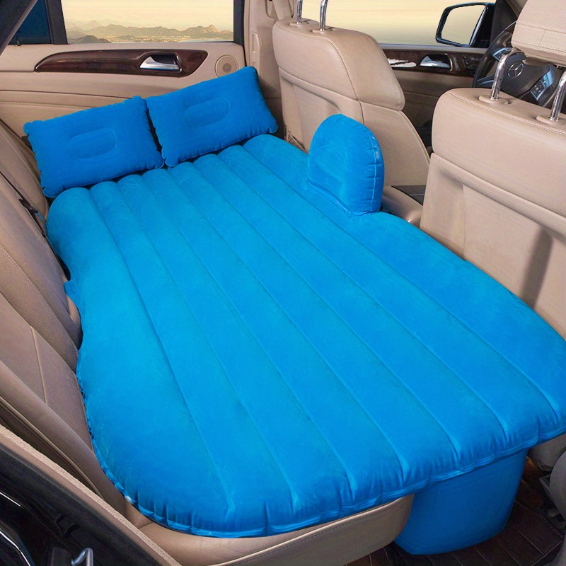1pc Self Inflating Car Air Mattress 2 Pillows Comfortable Travel