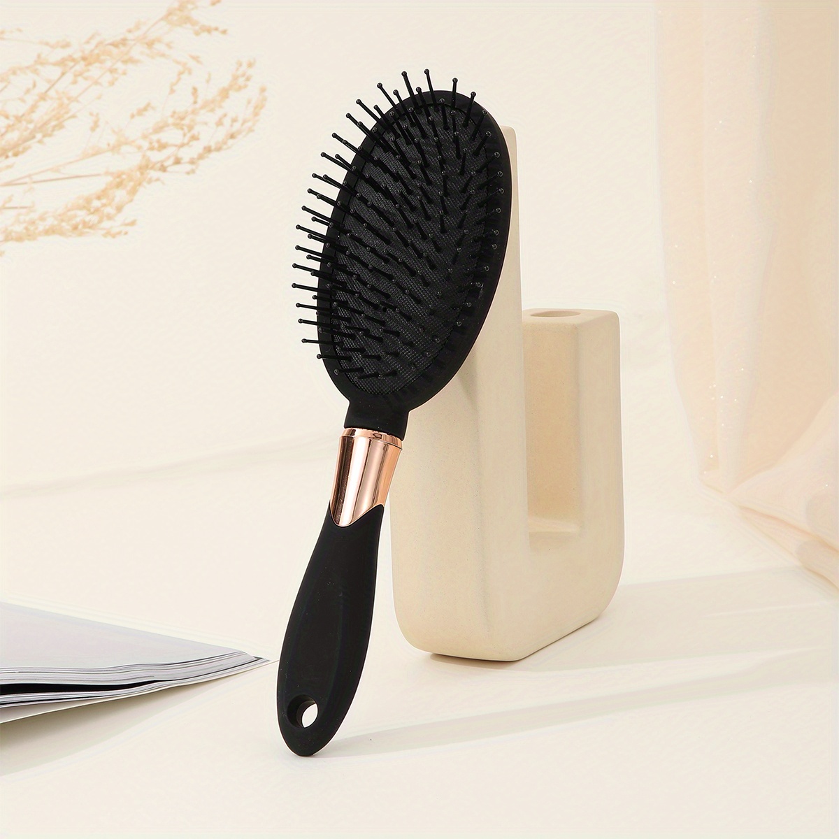 Image of 1pcs Oval Air Cushion Comb Scalp Massage Hair Brush Anti Static Hair Comb For All Hair Types