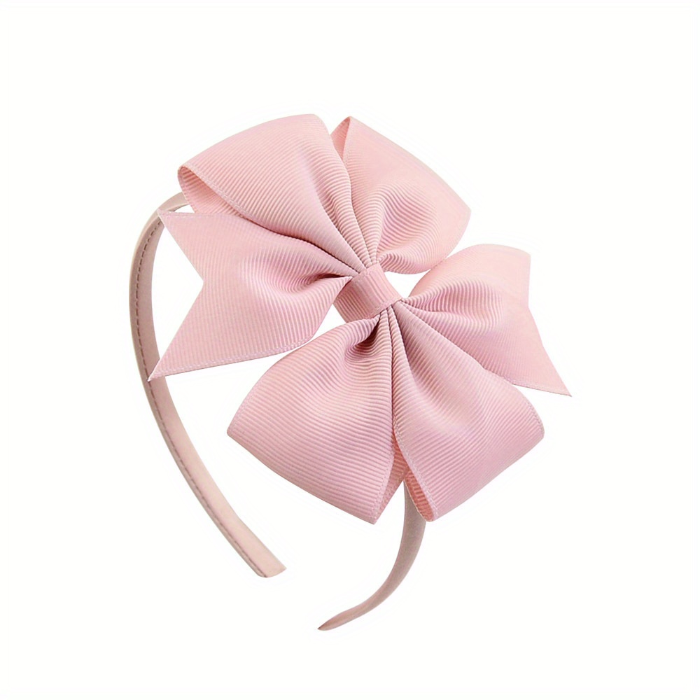 Image of 's Bow Hairband With Flower