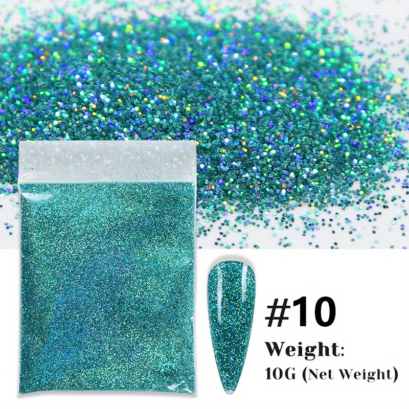 1 Bag Holographic Laser Powder Nail Art Glitter Dust - Fine Reflective Bulk  For Women Diy Nail Art - Temu Australia