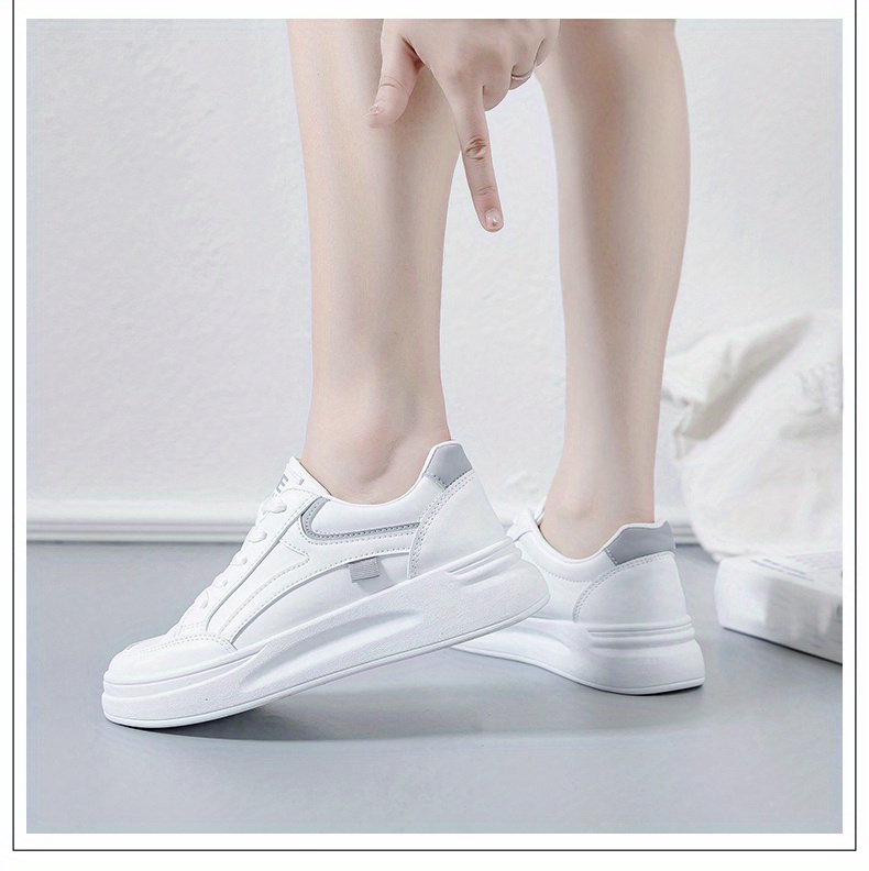  NLOMOCT Zapatillas de deporte para mujer con punta redonda y  plataforma transpirable zapatos de cuña de tenis casuales para caminar zapatillas  de deporte para las mujeres, Beige, : Ropa, Zapatos y