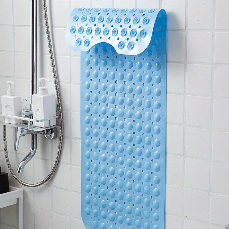 Bath Tub Shower Safety Mat Non-Slip Extra Large Bathtub Mat with Suction  Cups Machine Washable Bathroom Mats with Drain Holes - AliExpress