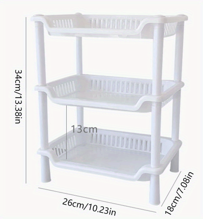 3 Tier Shower Caddy Bathroom Organizer Corner Shelf Plastic - Temu