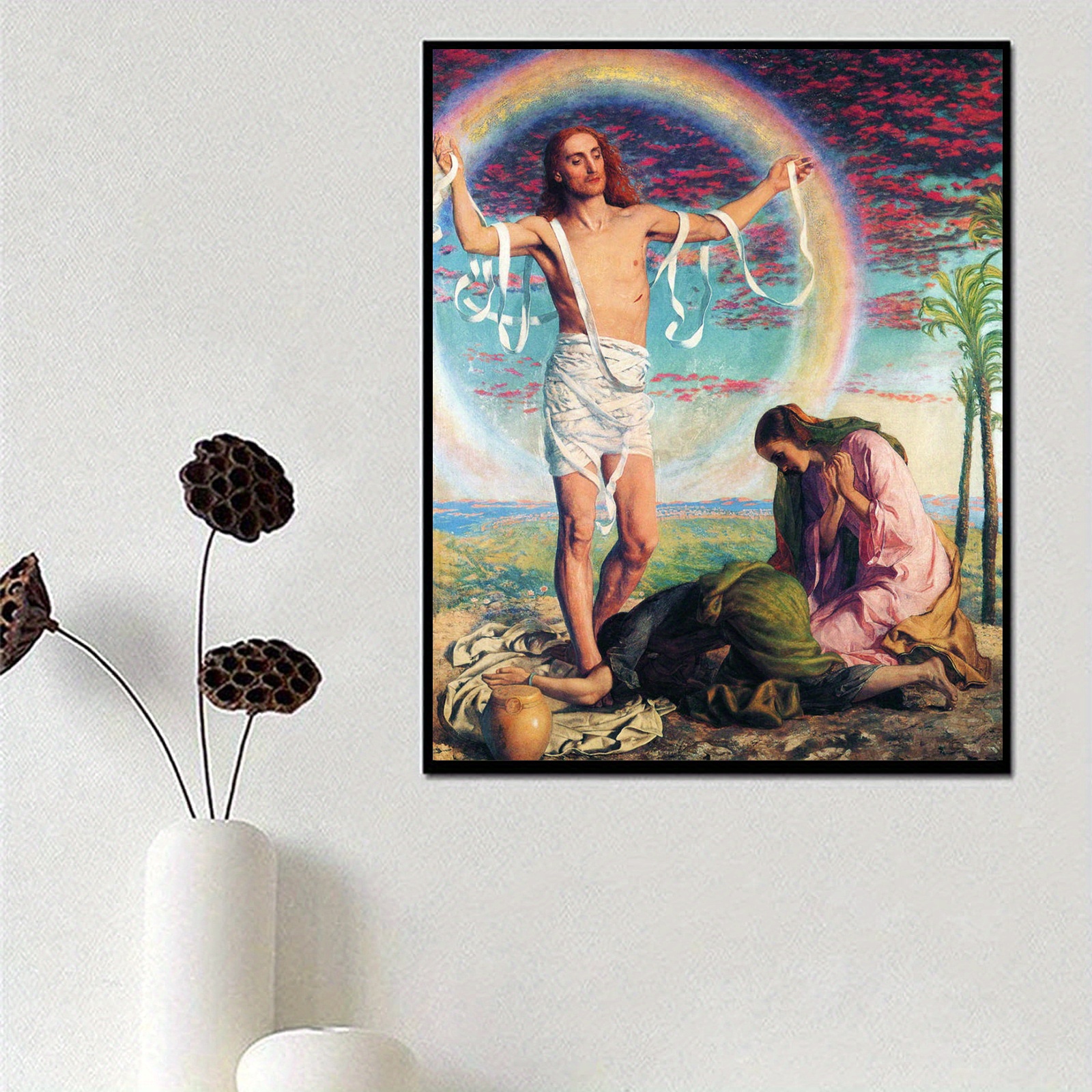 5D Diamond Painting Woman at Jesus' Feet Kit