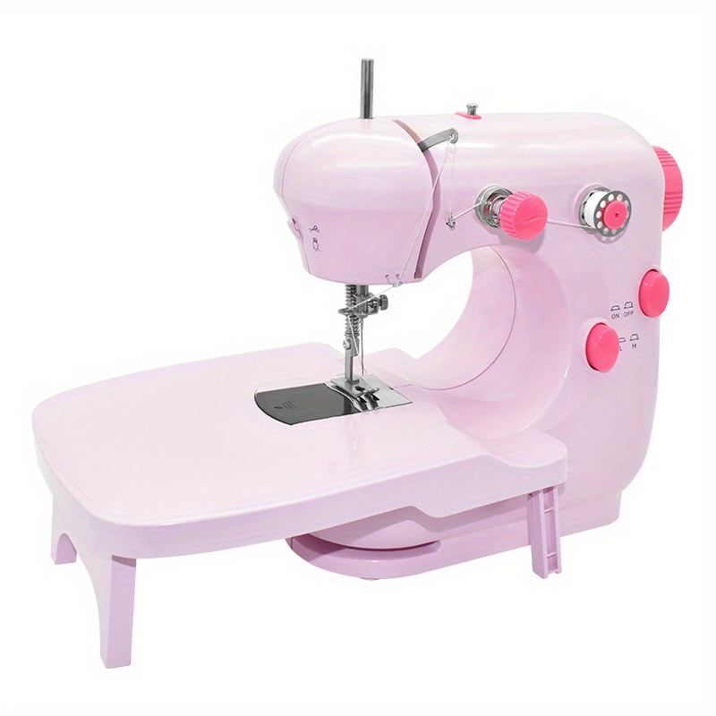 863 Mini Kid's Sewing Machine Educational Interesting Toy Portable Electric  DIY Sewing Machine Small Multi-function Mending Machine for Children - Pink  Wholesale