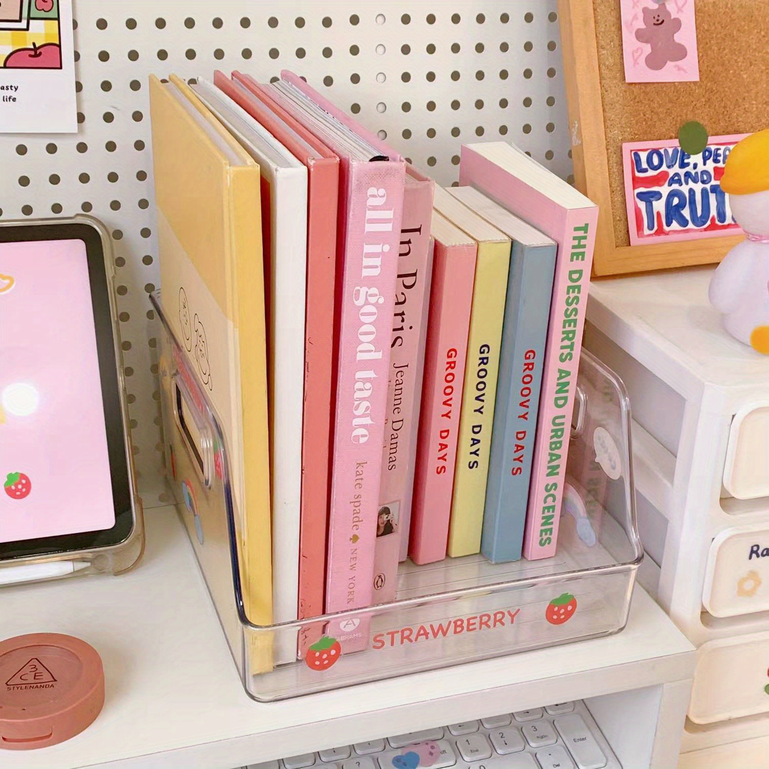 Stylish Acrylic Transparent Book Stand Perfect For Students' Temu