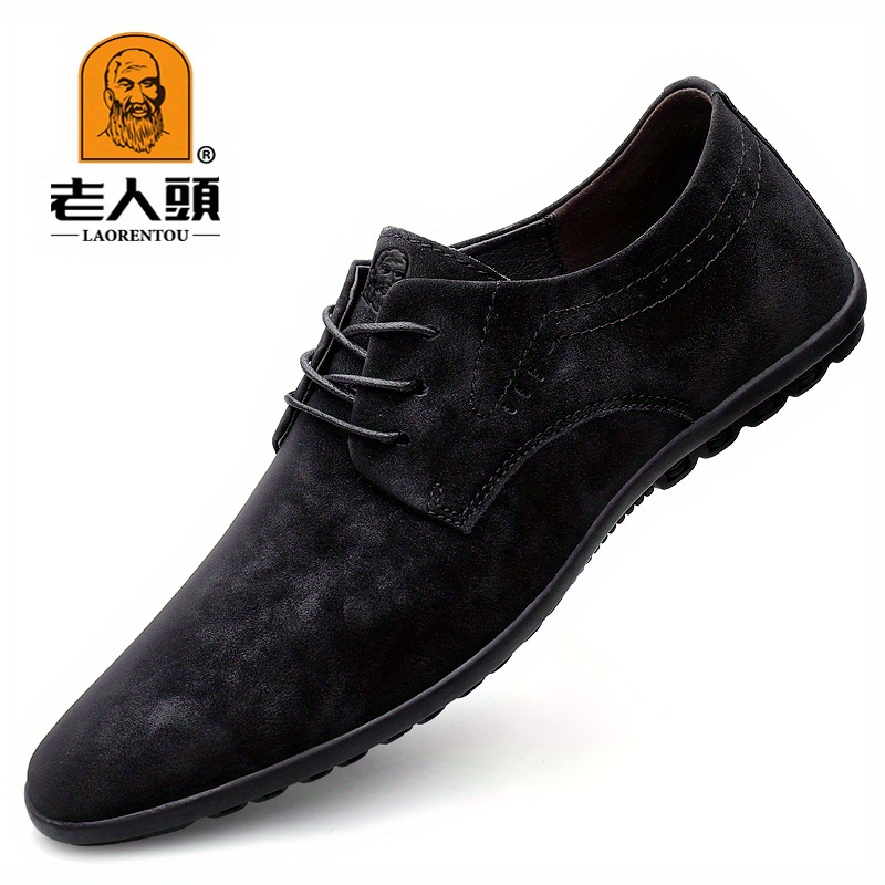 Black suede hot sale smart shoes