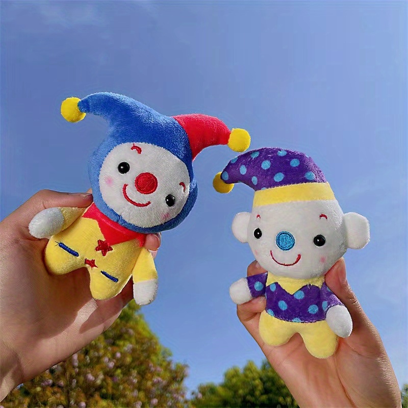 Cute Creative Circus Clown Peluche Portachiavi Borsa Scuola - Temu Italy