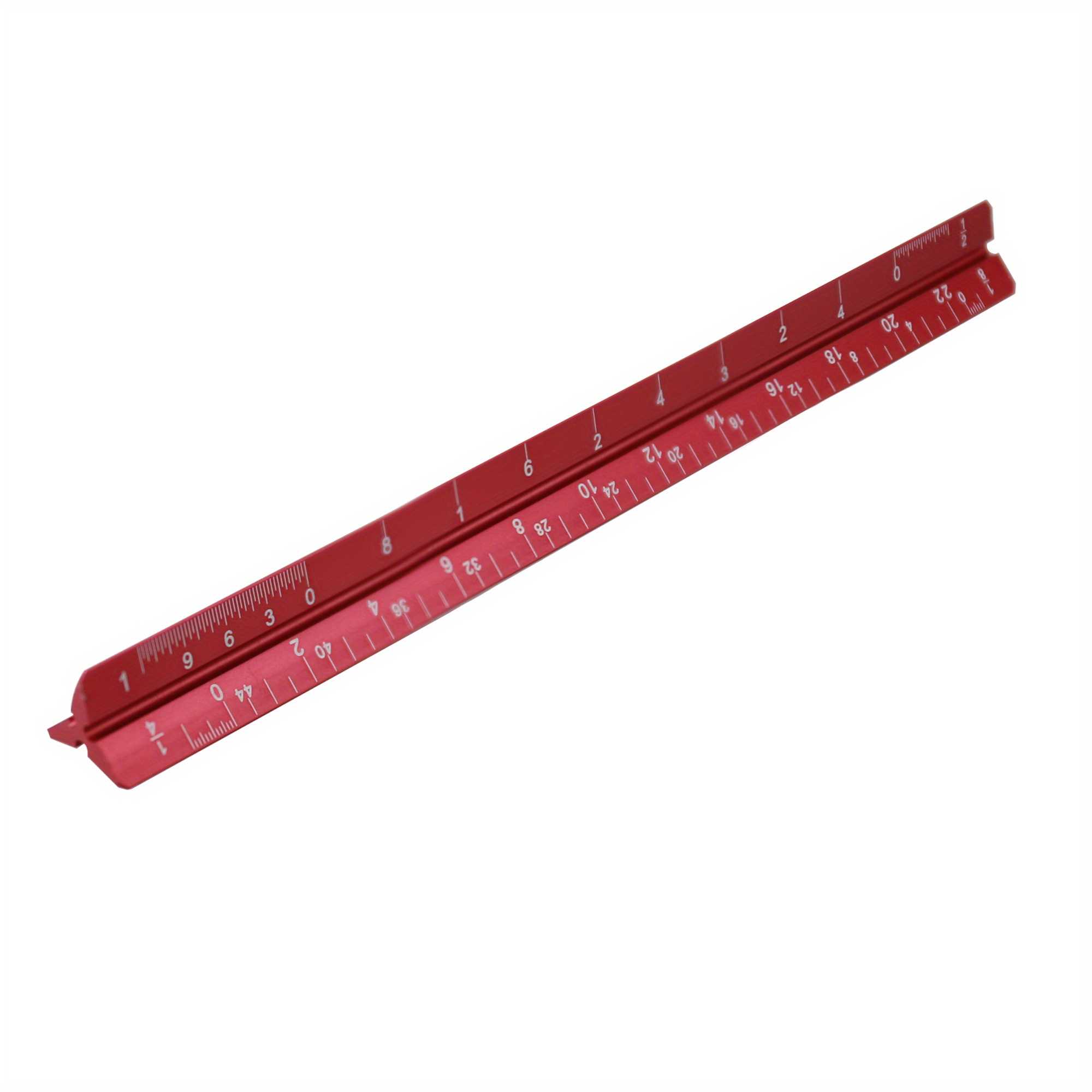 12 Inch Architectural Scale Ruler, 12 Aluminum Architect Scale