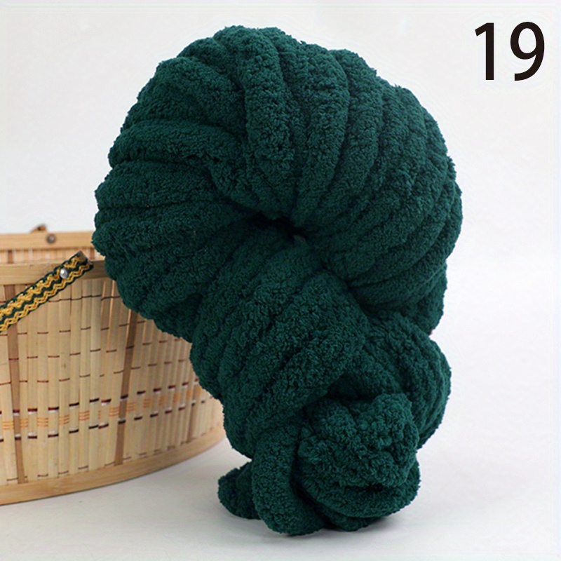 Chenille Yarn Thick Warm Crochet Yarn Knitting Yarns For Diy - Temu