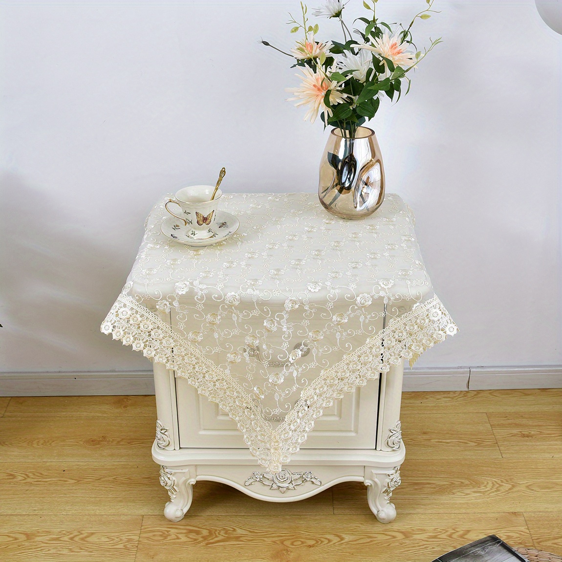 レース編み テーブルクロス 飾り物 美術品 【公式通販】