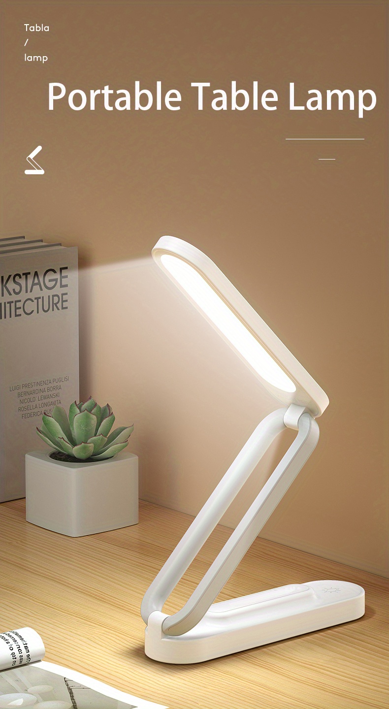 Lampe De Lecture Led Pliante Portable Lampe De Table Usb - Temu France