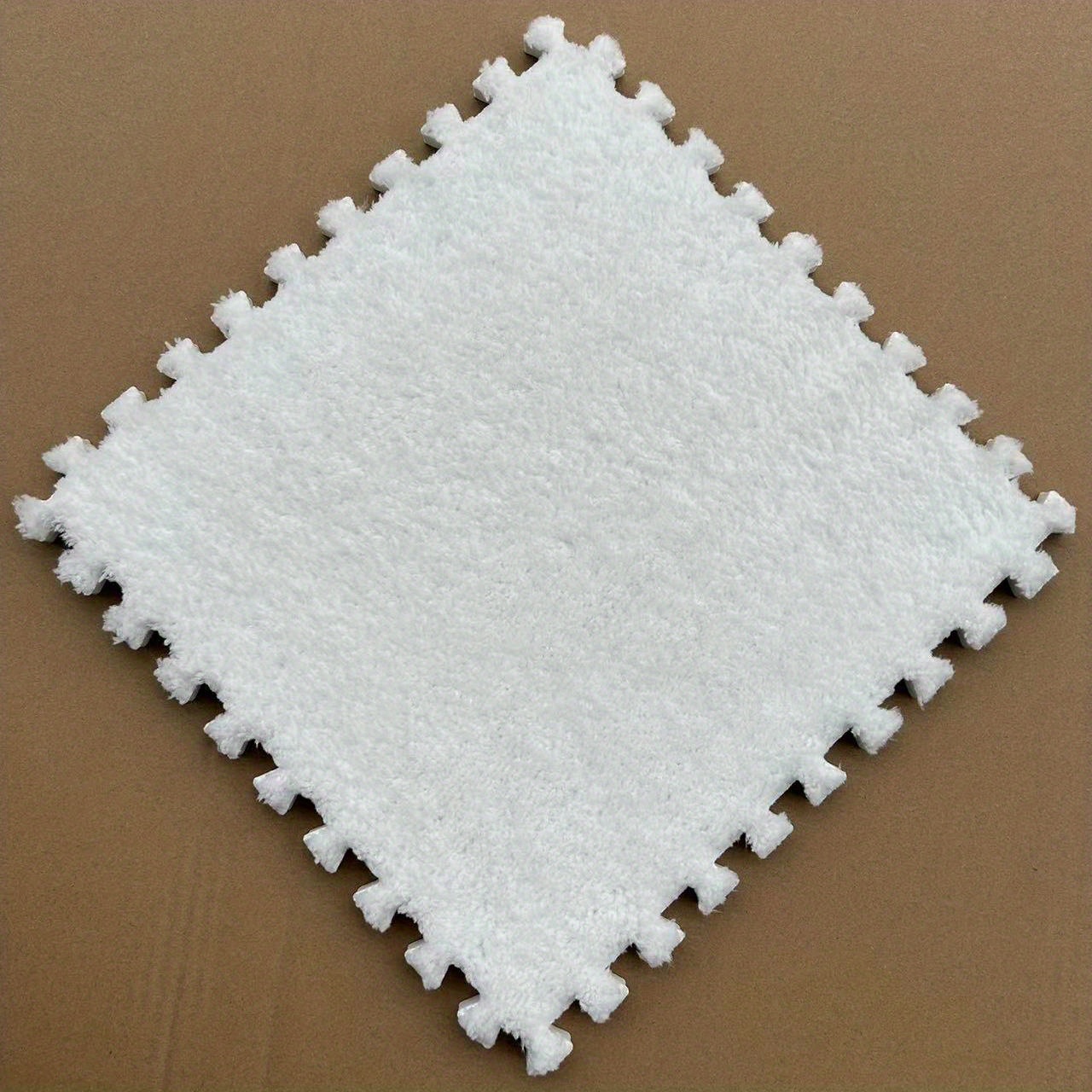 Soft And Comfortable Plush Puzzle Foam Floor Seat Mat - Temu