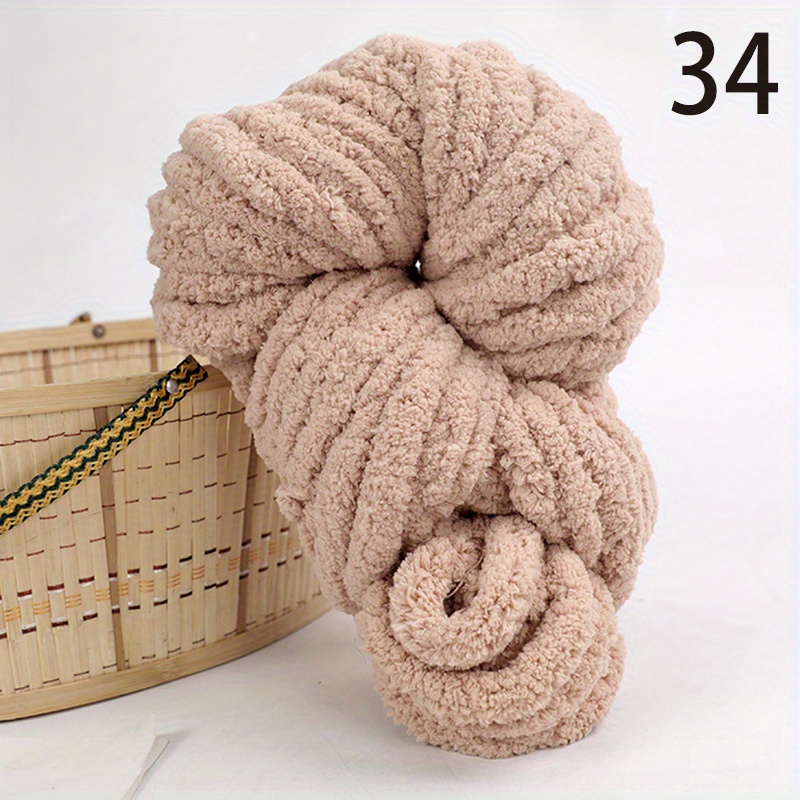 1 Chunky Chenille Yarn Arm Knitting Yarn for Knitting - Temu Philippines