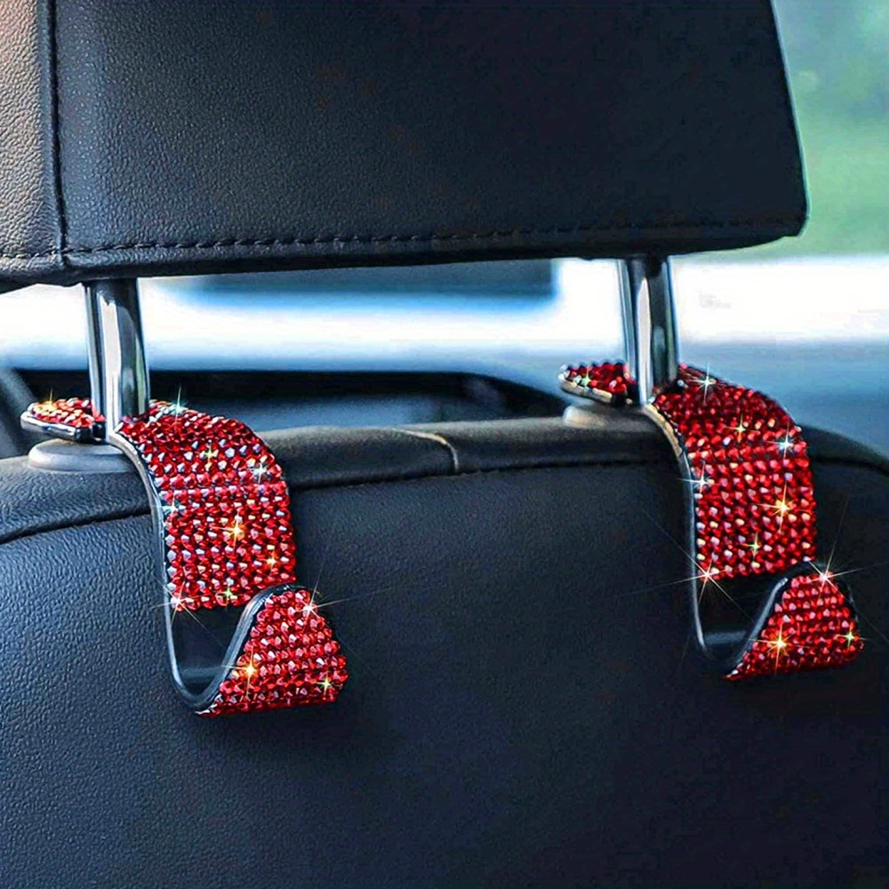 Car Bling Decoration: Add Sparkle Rear Seats Creative Hidden - Temu
