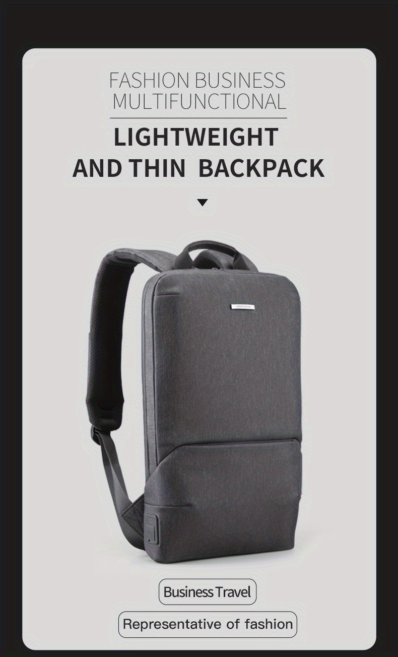  Kingsons Laptop Backpack - Slim Business Travel