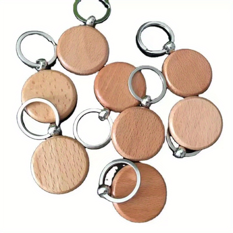 2023 Beech Walnut Wood Leather Keychain With Popular Designs Perfect For  DIY Luggage Decoration, Holiday Gifts, And Wooden Key Tags Pendant From  Winwindg1, $1.78