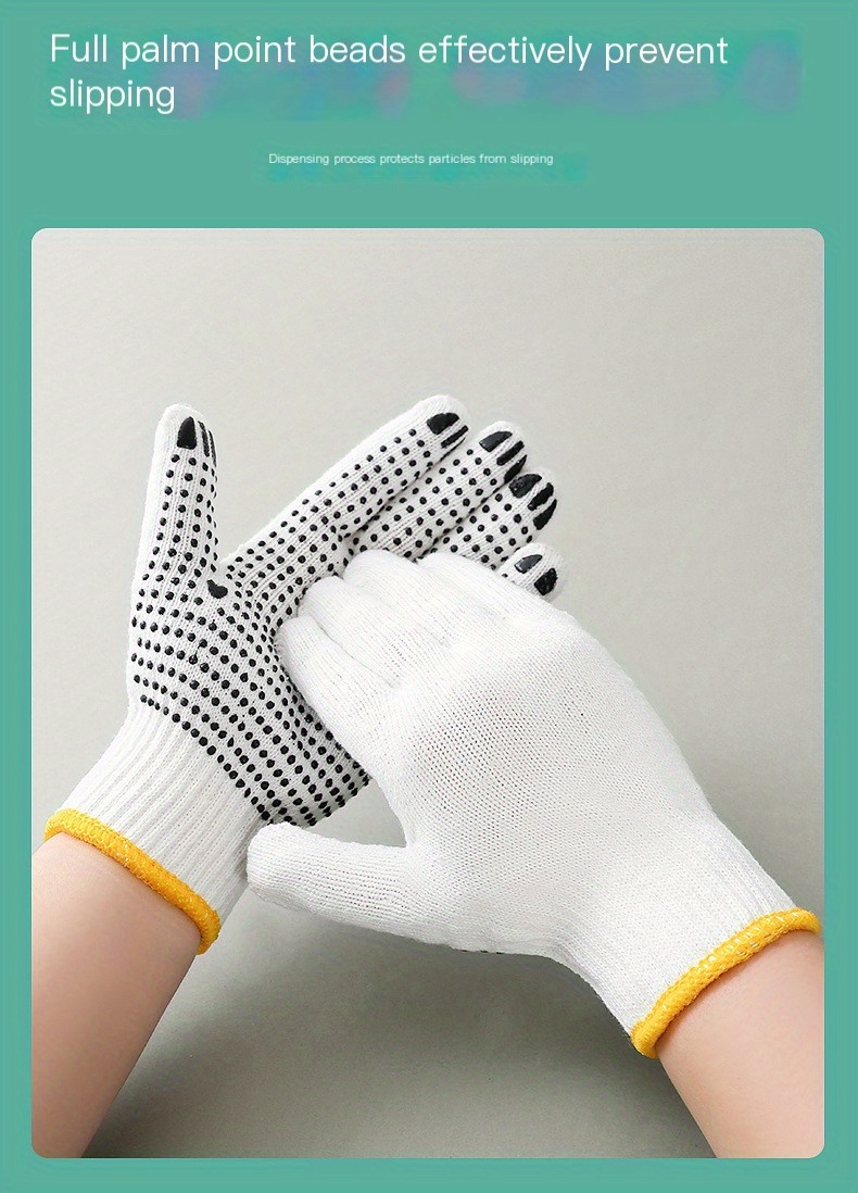 Safety Work Gloves cotton Thread Dispensing Gloves - Temu