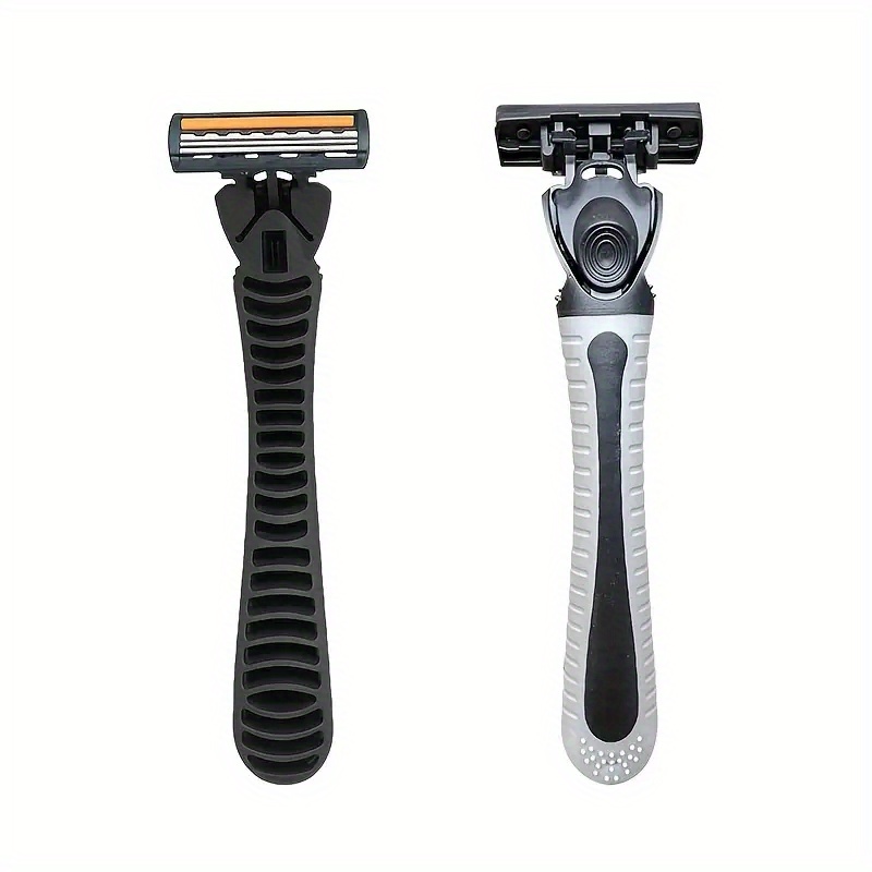 3 layer Manual Razors classic Razor With Replacement Blades - Temu