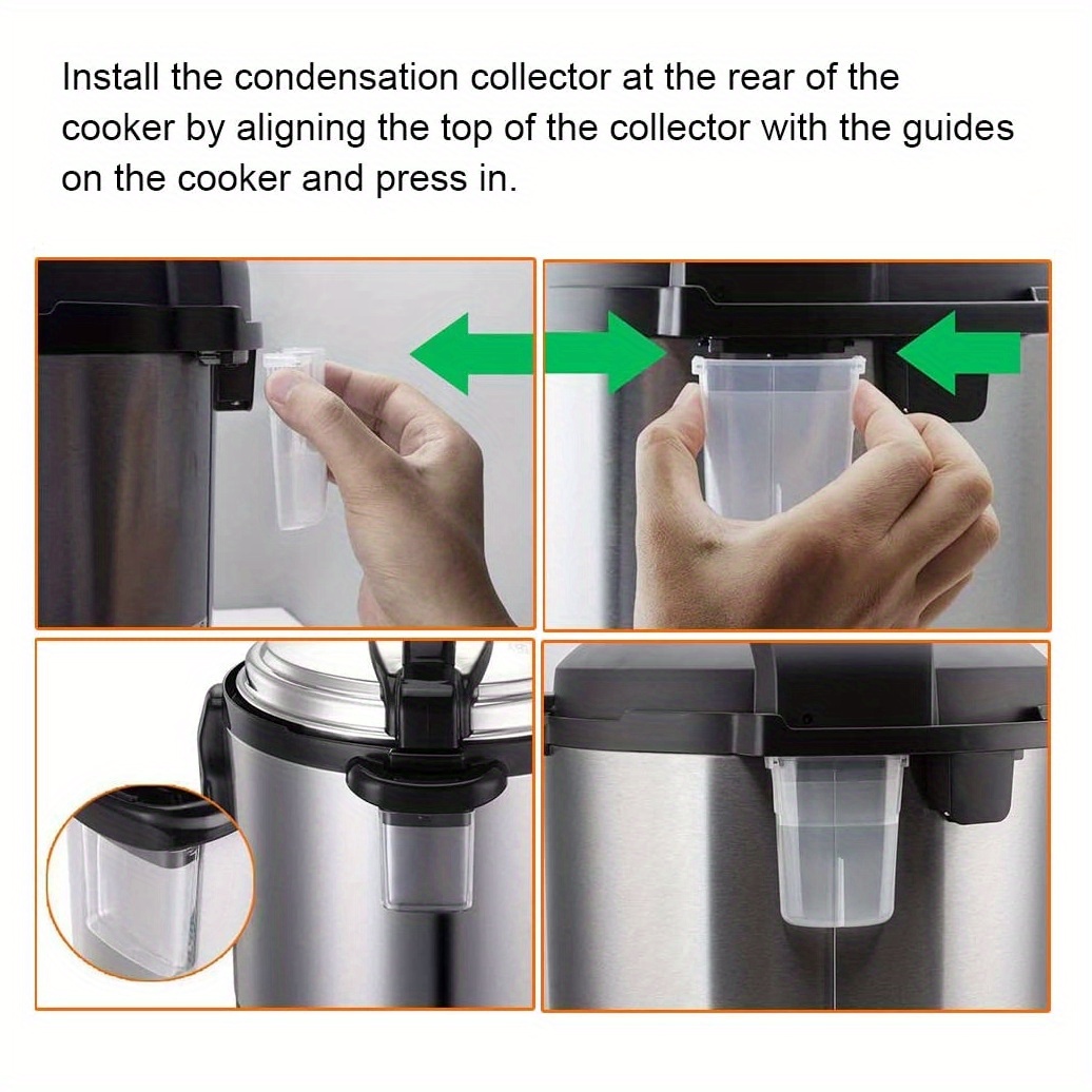 Rice cooker water catcher. Buy instant pot water collector. Condensation  water collector for rice cooker price - ZIPERONE