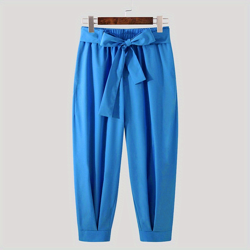 Plus Size Men's Casual Pants Parachute Pants Men Loose Fit - Temu Japan