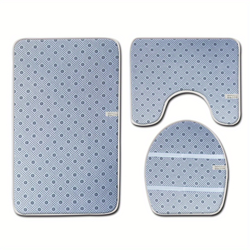 Bathroom Rug Set Non Slip Extra Absorbent Shaggy Bathroom - Temu Australia