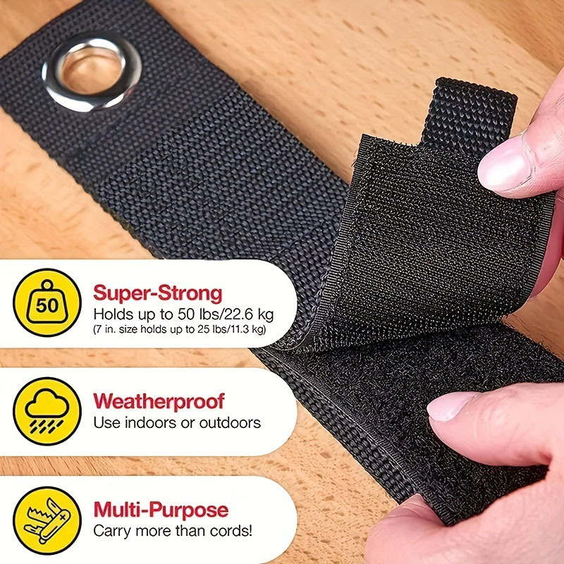 Heavy Duty Storage Straps Extension Cord Storage Organizer Temu