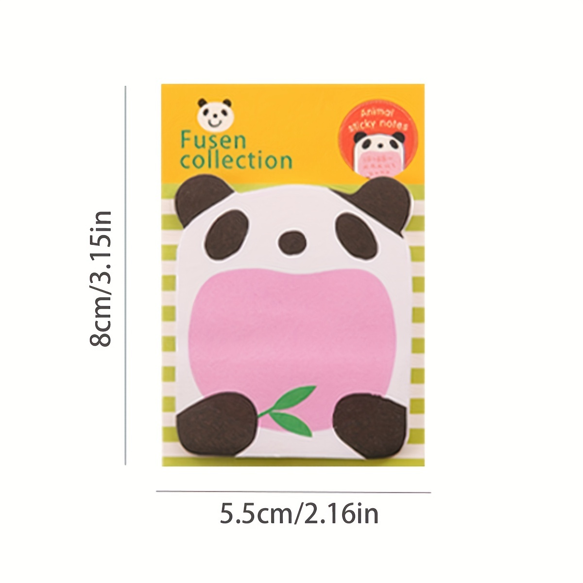 Sticky Notes Zoo Cute Animals Self stick Removable Sticky Temu