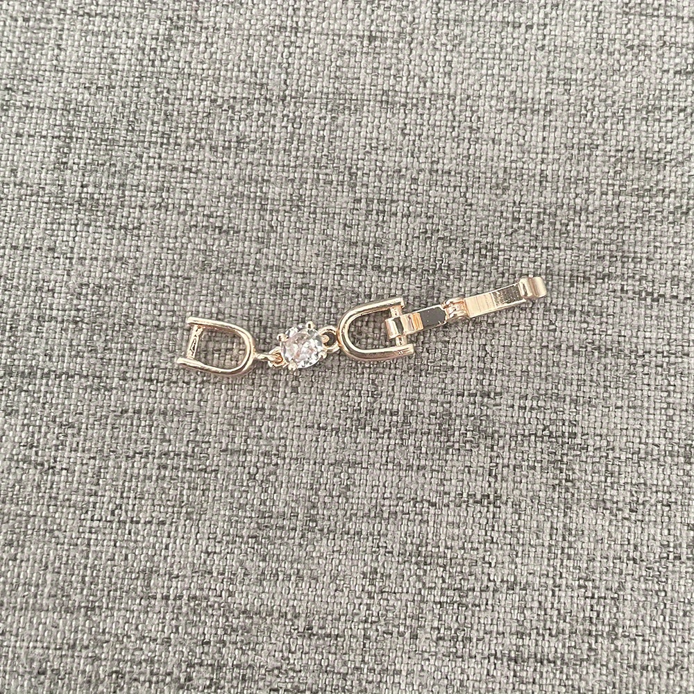 Metal Bracelets Extended Chain Necklace Extension Buckle Clasp